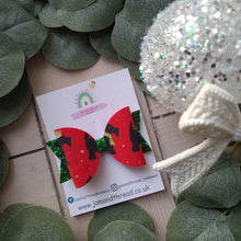 Load image into Gallery viewer, Red Scottie Dog Hair Bow

