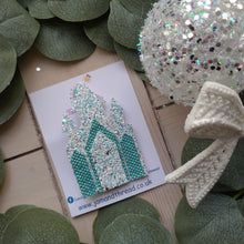 Load image into Gallery viewer, Ice Castle Hair Clip
