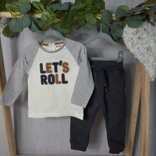 Load image into Gallery viewer, Long Sleeve Top &amp; Fleece Joggers

