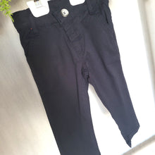 Load image into Gallery viewer, Boys Navy Chinos
