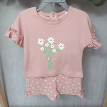 Load image into Gallery viewer, Baby Girls Daisy Printed Top &amp; Short
