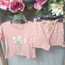 Load image into Gallery viewer, Baby Girls Daisy Printed Top &amp; Short
