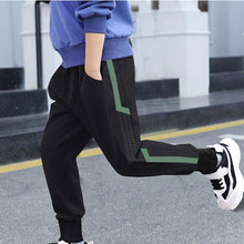Load image into Gallery viewer, Boys Striped Casual Sportswear Trousers
