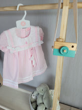 Load image into Gallery viewer, Baby girls pink sailor dress set
