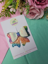 Load image into Gallery viewer, Multicolured mermaid Layla hair bow

