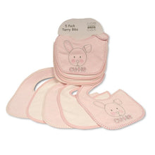 Load image into Gallery viewer, Baby Terry Bibs 5 Pack - Cutie
