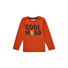 Load image into Gallery viewer, Orange cool mood long sleeve top
