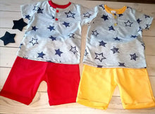 Load image into Gallery viewer, Toddler Boys Star Shorts/T-Shirt 2-Pcs Set
