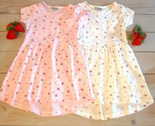Load image into Gallery viewer, Girls Strawberry Themed Dress
