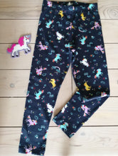 Load image into Gallery viewer, Girls &quot;unicorn&quot; Leggings
