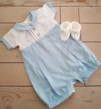 Load image into Gallery viewer, Baby Boys Embroidered Romper
