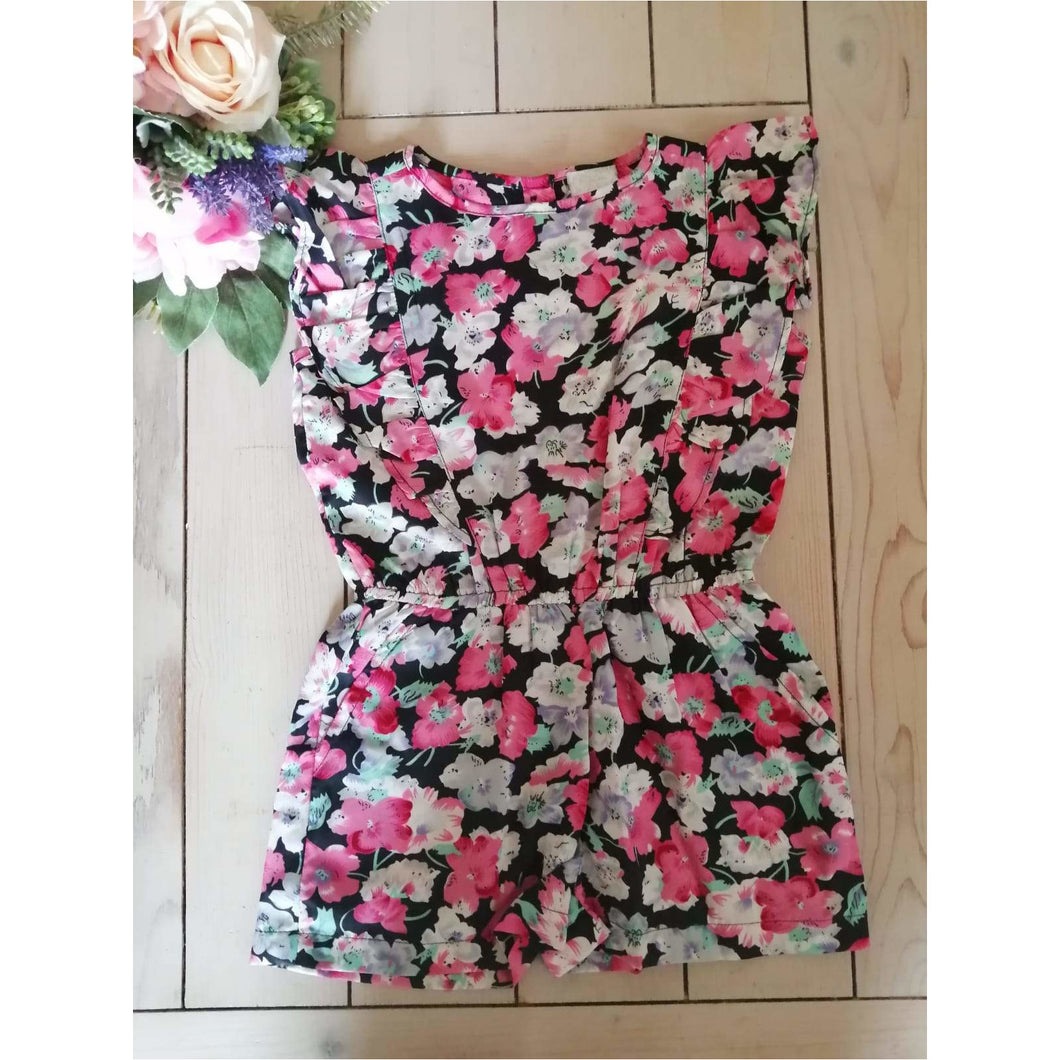 Girls Playsuit with 'Floral'design