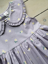 Load image into Gallery viewer, Lilac Floral Dress With Peter Pan Collar
