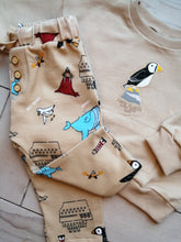 Load image into Gallery viewer, Beige Toucan 2 Piece Set
